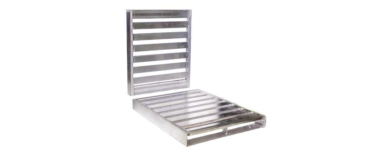 Food processing with aluminum pallets meets the Food Safety Modernization Act (FSMA)  Guidlines